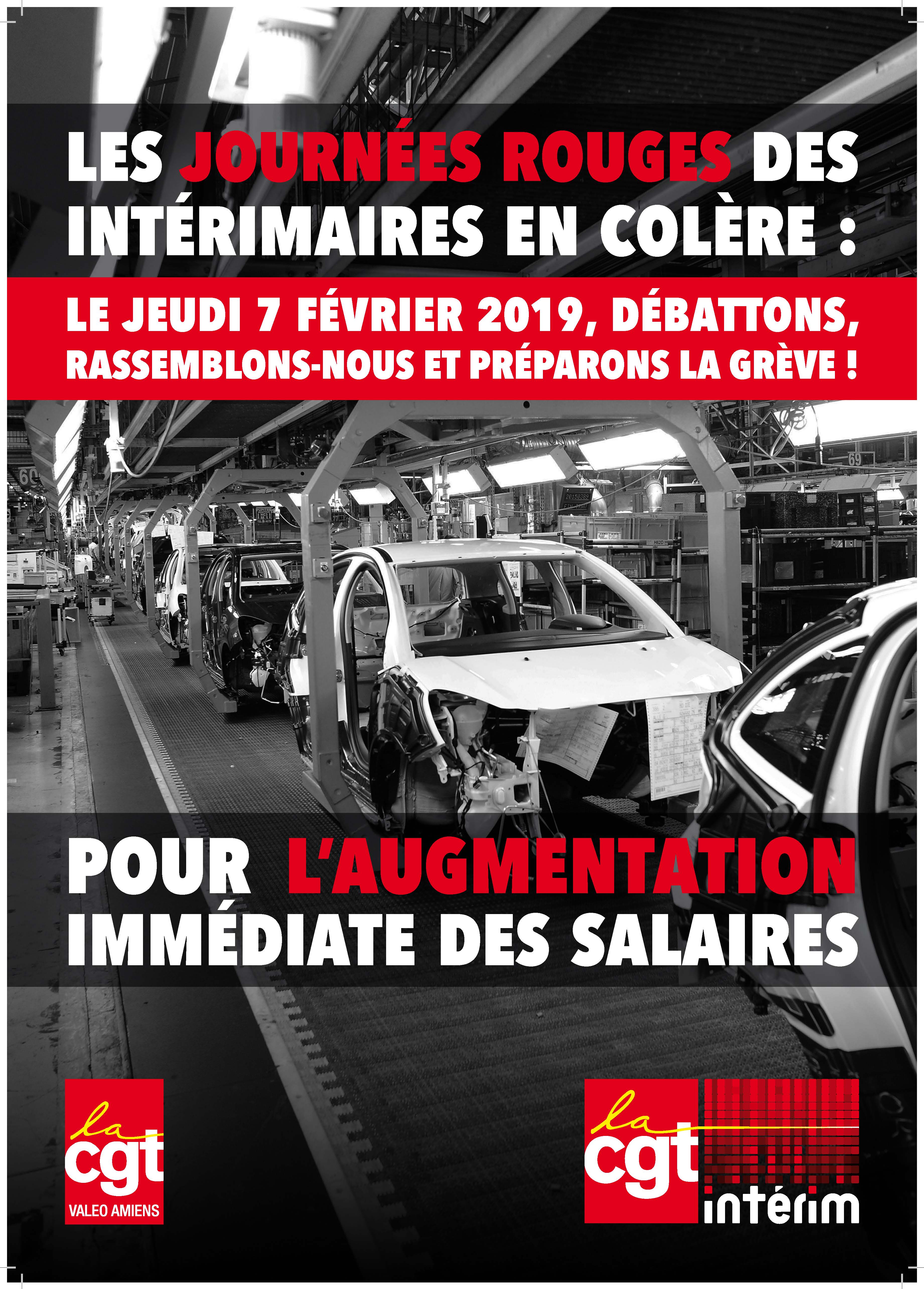 You are currently viewing LES JOURNÉES ROUGES DES INTÉRIMAIRES EN COLÈRE – SUITE