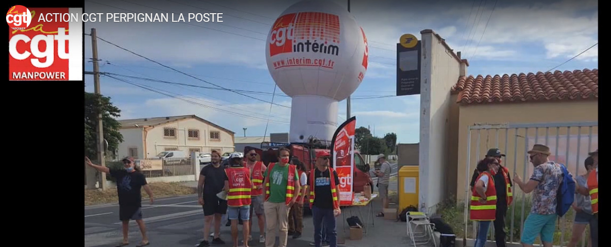 Lire la suite à propos de l’article ACTION CGT PERPIGNAN LA POSTE