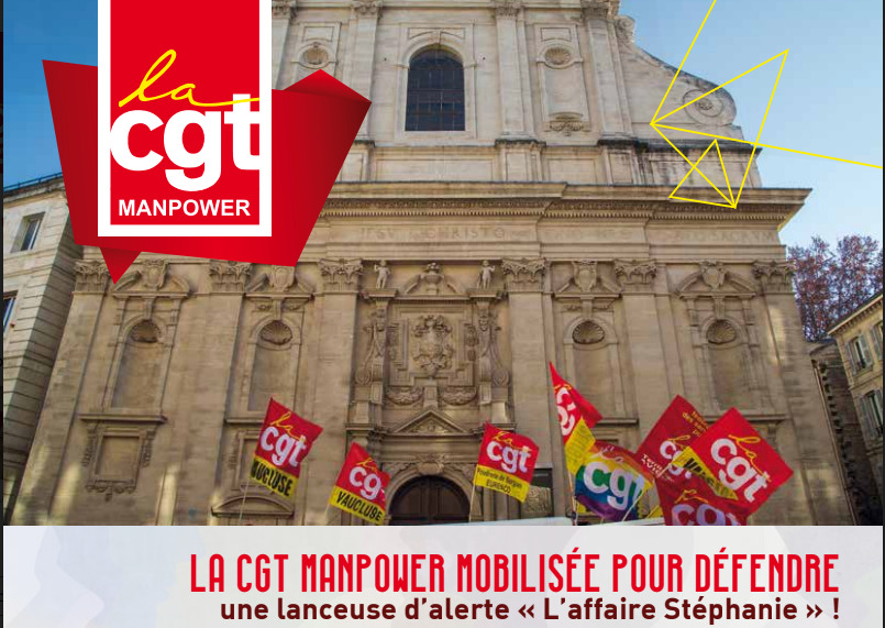 Lire la suite à propos de l’article La CGT Manpower mobilisée pour défendre une lanceuse d’alerte « L’affaire Stéphanie » !